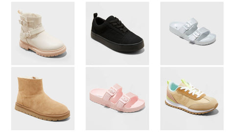 👠 Mixed Target Shoe Lot – Sneakers, Slides, Loafers & More! #5456 (85 units) - Image 2